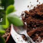 تفاله قهوه برای گیاهان - hanicoffee