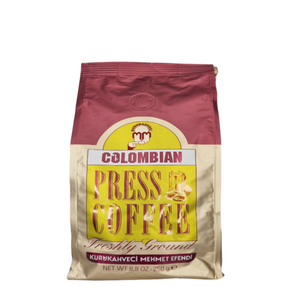 قهوه کلمبیا 250 گرمی مهمت افندی